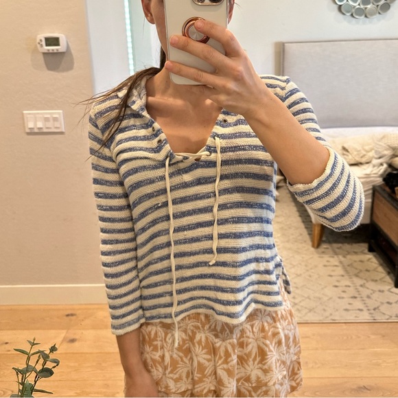 Splendid Striped Knit Pullover - Picture 2 of 6